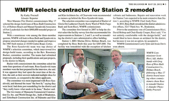 The Islander, May 23 2012 Article