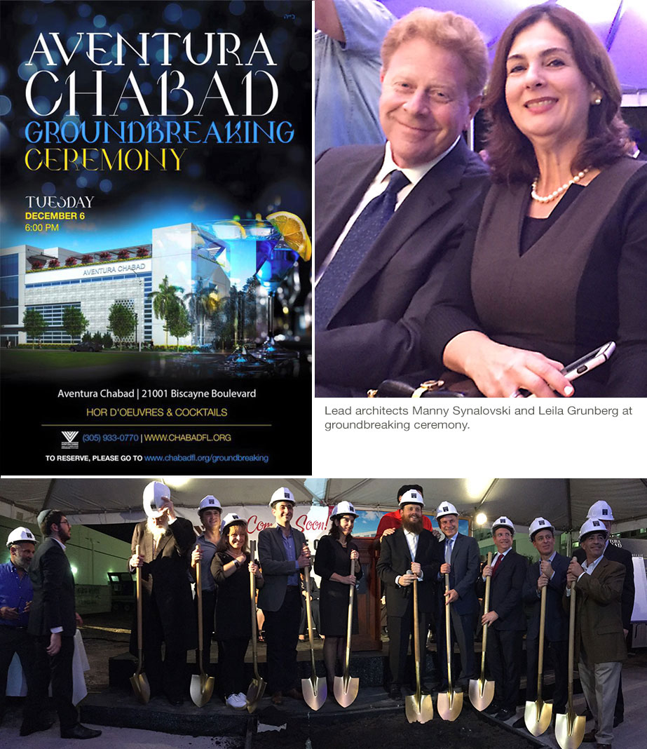 Aventura Chabad Groundbreaking